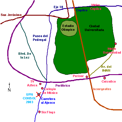 Mapa - UPN