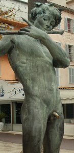 Félix Maurice Charpentier - L'Improvisateur (lifesize bronze, Bandol, France) Félix Maurice Charpentier - L'Improvisateur (lifesize bronze, Bandol, France)