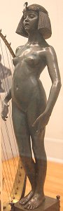 The Singer by Edward Onslow Ford - front left 2