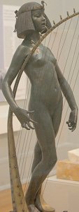 The Singer by Edward Onslow Ford -  front right (with Pandora by Harry Bates in background)