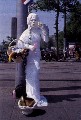 Mickey, a female living statue 56 Kb Mickey, a female living statue 56 Kb