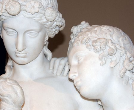 We are a living statue of Rennie's Cupid and Hymen