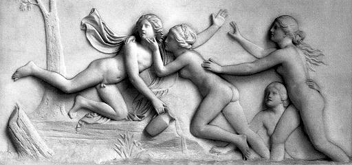 Hylas and the Nymphs by Bertel Thorvaldsen