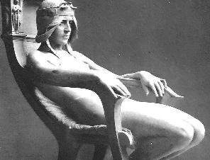 I'm the Female Stories mascot - 'Spirit of Contemplation'
